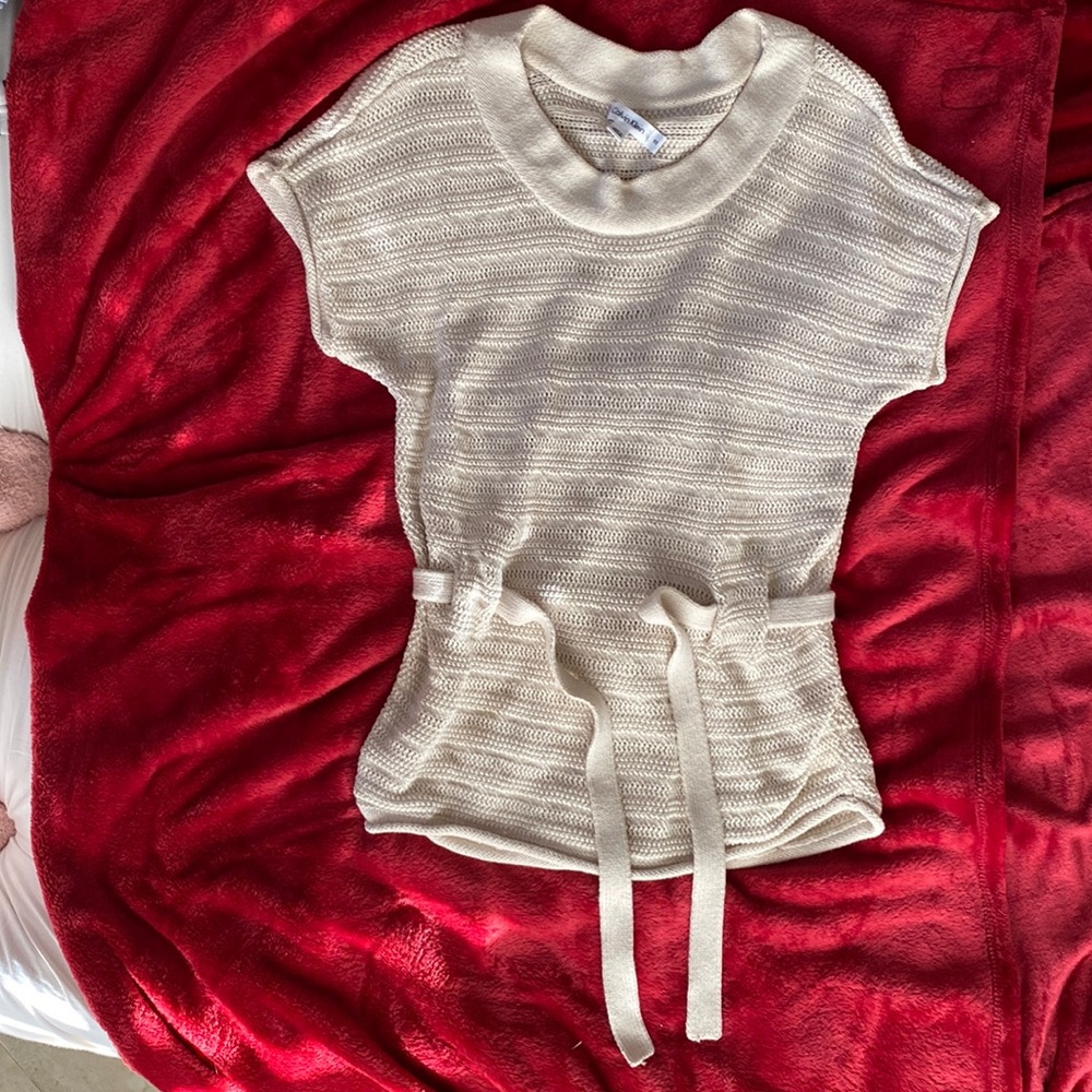 Calvin Klein top. Goes great with black leggings and boots